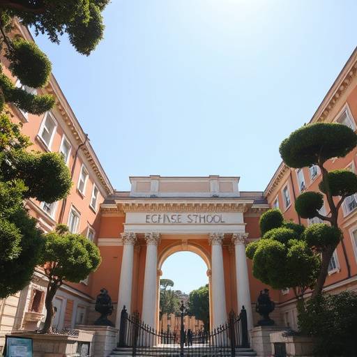 Image of the Bella Lingua Academy school entrance